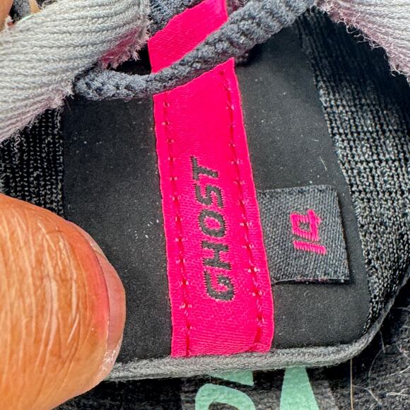 Brooks Ghost 14 Sneaker Running Shoes Women's‎ 7 Black Cushioned  Lace Up - Picture 8 of 11